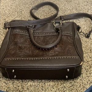 Trinity Ranch gun concealed cross body purse